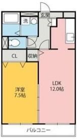 優駿スクエアの間取り画像