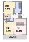 D-ROOM赤間駅前1の間取り画像