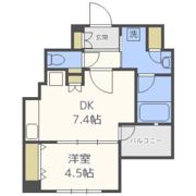 プレサンスロジェ心斎橋の間取り画像