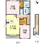 アミティエ A棟の間取り画像