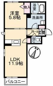 ラフェステート A棟の間取り画像