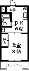 マンションルビナスの間取り画像