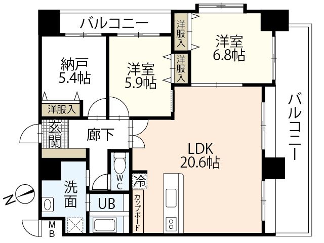 間取図