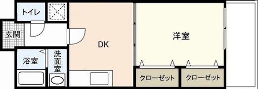 CUBICLE・Fの間取り画像