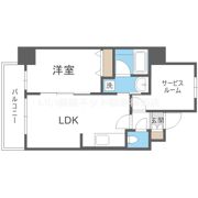 S-FORT福島La Lunaの間取り画像