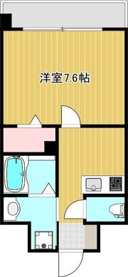 クロノス37九品寺の間取り画像