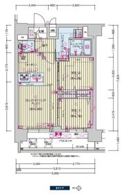 プレサンス天王寺ヴィヴァンの間取り画像