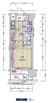 プレサンス天王寺ヴィヴァンの間取り画像