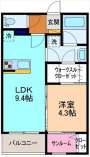 セントアースの間取り画像