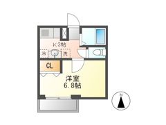 Crescent Senboの間取り画像