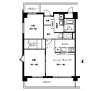 グレイスコート元住吉の間取り画像