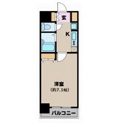 アフェクシオン日本橋人形町の間取り画像