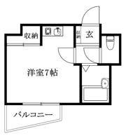 αNEXT南江戸の間取り画像