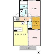 ブランメゾンの間取り画像