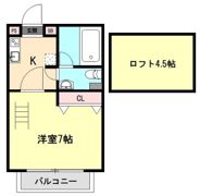 レオン三原の間取り画像