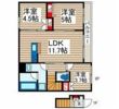 tomatoⅢ A棟の間取り画像