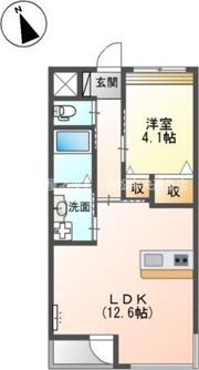エスポワールの間取り画像