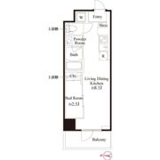 ハーモニーレジデンス東京武蔵関WEST SIDEの間取り画像