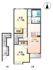 フォレストメゾン72の間取り画像