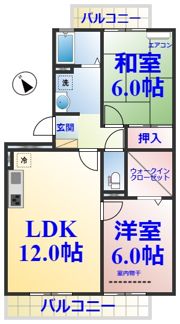 ドリームマウンテンAの間取り画像