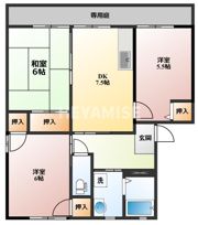 ディアス池田E棟の間取り画像