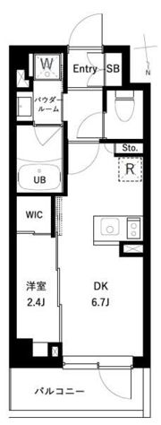 アーバンパーク高井戸の間取り画像