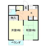 春栄コーポの間取り画像