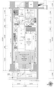 Brillia文京江戸川橋の間取り画像