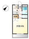 フォレスト,コーポの間取り画像