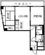 メゾンササキIIの間取り画像