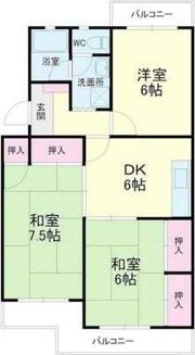 マンションラフィーネの間取り画像