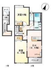 アメニティハウス上冨居の間取り画像