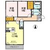 Casa raffine 瀬田 Bの間取り画像