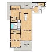 ALLURE JIMBAの間取り画像