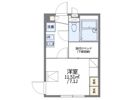 レオパレスプラムアヴェニューの間取り画像