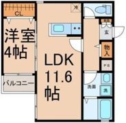 クラージュ吹上の間取り画像