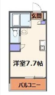 MELDIA南浦和Ⅲの間取り画像
