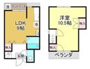 貸家 大津市国分の間取り画像
