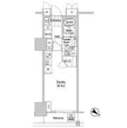 コンフォリア蒲田の間取り画像