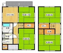 山田様貸家の間取り画像