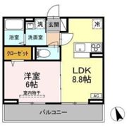 プレドフルールⅤの間取り画像