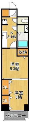 木下鉱産ビルIIの間取り画像