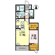 HIBIKIの間取り画像