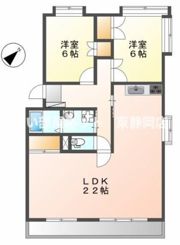 グランディ長谷の間取り画像