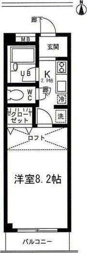 サンセール塩釜の間取り画像