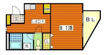 岡村ビルの間取り画像