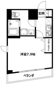 ラベール横濱の間取り画像