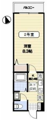 アクアプレイス武蔵小金井の間取り画像
