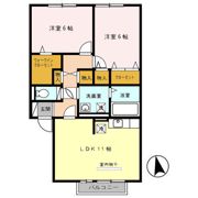 ラ セリアRoRoの間取り画像