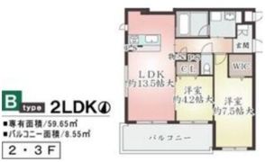 セントグラン岡本の間取り画像